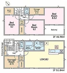 土浦市神立町　1号棟　新築戸建て