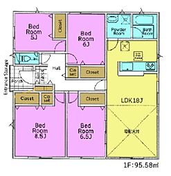 つくば市若森　3号棟　新築戸建て