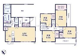 柏市南逆井4丁目　新築戸建