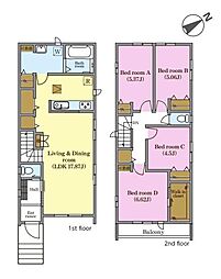 松戸市常盤平西窪町 A号棟 新築戸建