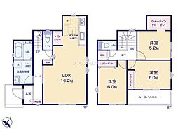野田市柳沢新田　2号棟　新築戸建