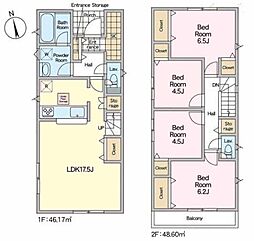 我孫子市湖北台9丁目　1号棟　新築戸建て
