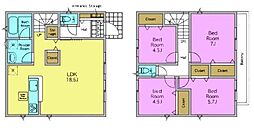 我孫子市寿2丁目　1号棟　新築戸建て
