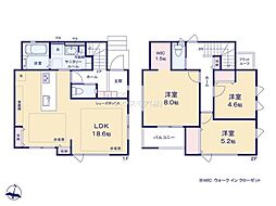 流山市西初石2丁目　2号棟　新築戸建て