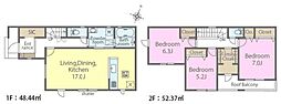 取手市新取手2丁目　新築戸建て