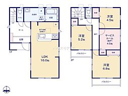 流山市松ケ丘4丁目　2号棟　新築戸建