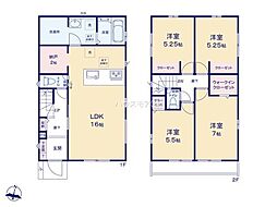 松戸市吉井町　2号棟　新築戸建て