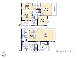 松戸市古ケ崎3丁目　2号棟　新築戸建
