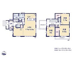 牛久市田宮町　新築戸建て