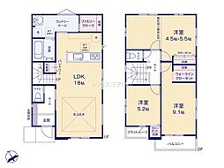 守谷市松ケ丘3丁目　2号棟　新築戸建