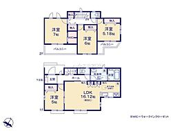 柏市増尾7丁目　A号棟　新築戸建