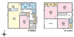 龍ケ崎市白羽3丁目　2号棟　新築戸建て