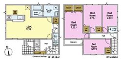 松戸市西馬橋　8号棟　新築戸建