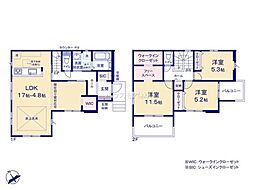取手市戸頭　2号棟　新築戸建