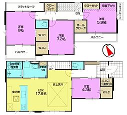 柏市篠籠田　1号棟　新築戸建