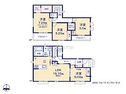 松戸市松飛台　B号棟　新築戸建て