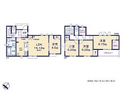 松戸市六高台5丁目　A号棟　新築戸建