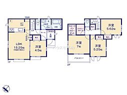 松戸市六高台5丁目　B号棟　新築戸建