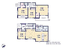取手市井野3丁目　1号棟　新築戸建