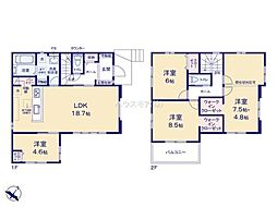 取手市藤代南2丁目　1号棟　新築戸建