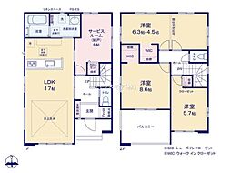 守谷市松ケ丘7丁目　1号棟　新築戸建て