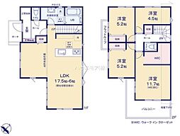 柏市永楽台3丁目　2号棟　新築戸建