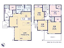 柏市北柏3丁目　4号棟　新築戸建て