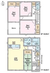 柏市宿連寺　新築戸建て