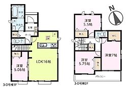 柏市布施　3-D号棟　新築戸建