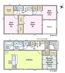 野田市なみき2丁目　3号棟　新築戸建
