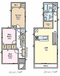 守谷市本町　2号棟　新築戸建て