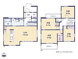 我孫子市青山台2丁目　3号棟　新築戸建て