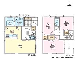 野田市蕃昌　3号棟　新築戸建て