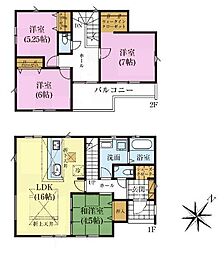 松戸市中和倉　5号棟　新築戸建