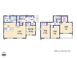 松戸市松飛台　1号棟　新築戸建