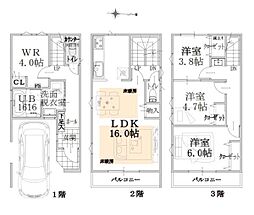 川崎市川崎区小田３丁目の一戸建て