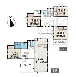 秦野市今泉台２丁目の一戸建て