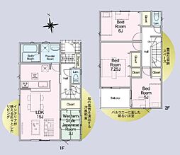 厚木市愛甲西１丁目の一戸建て