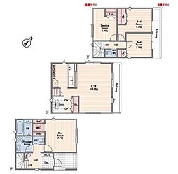 横浜市港南区丸山台２丁目の一戸建て