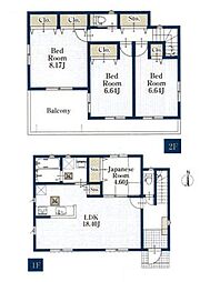 横浜市栄区野七里１丁目の一戸建て