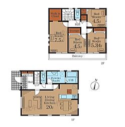 横浜市港南区芹が谷４丁目の一戸建て