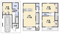 鶴見区安田　新築戸建