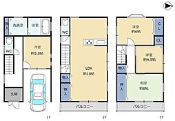 鶴見区中茶屋　中古戸建