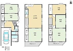 大東市幸町　中古戸建