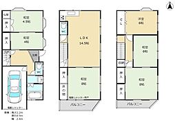 大東市幸町　中古戸建