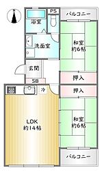 嵐山ロイヤルハイツ　第6号棟