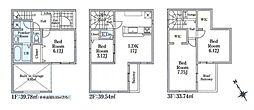 新座市野火止5丁目 全3棟 2号棟