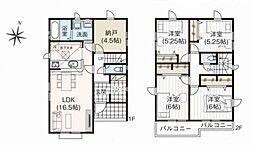 新座市馬場2丁目　全3棟　3号棟