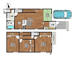 垂水区福田2丁目A号地 中古戸建(築後未入居)