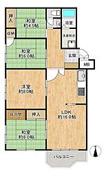 明舞北住宅4号棟